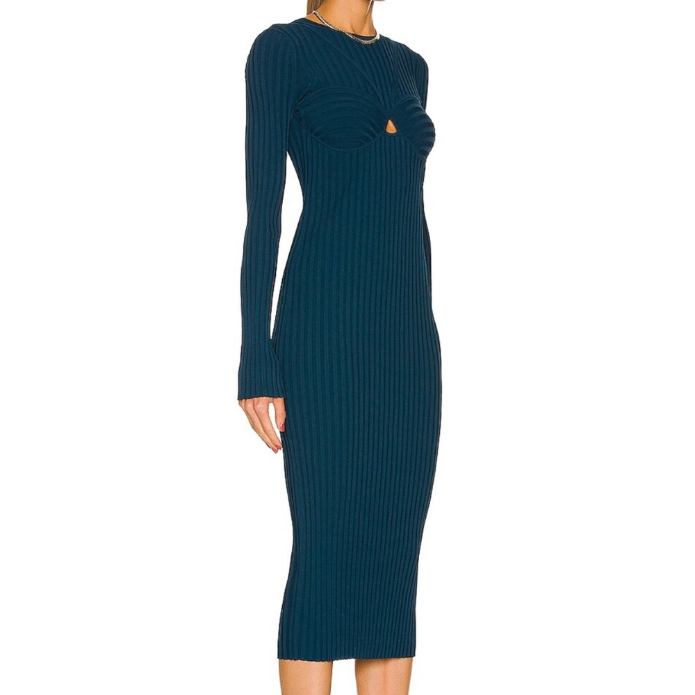 Helmut lang rib bra dress size small worn once!